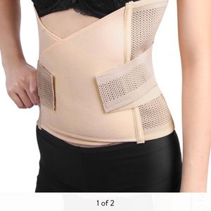 Tummy Belt Slimming Body Band Skin Color Size M